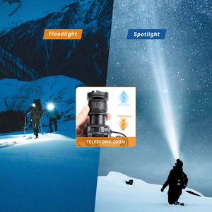 Dual Light Source LED Headlight USB Rechargeable High Power Head Torch Waterproof Outdoor Camping and Hunting Tactical <strong>Headlamp</strong> - Product Image 3