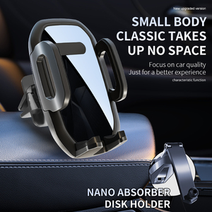 ที่วางโทรศัพท์ใน<span class=keywords><strong>รถ</strong></span>ยนต์ ABS สีดำ พร้อมที่ชาร์จแบบยึดกระจกด้วยถ้วยดูด สำหรับ<span class=keywords><strong>รถ</strong></span>ยนต์เทสลา รองรับสมาร์ทโฟนและ GPS ขนาด 4-7 นิ้ว ลดราคาพิเศษ - Product Image 2