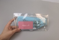 Sacs à fermeture éclair en PVC personnalisés avec valve et poche pour carte de visite pour le rangement de brosse à dents dentaire