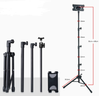 Ulanzi MG-003 Pro Trépied Magnétique Flexible et Pliable pour Téléphone, Perche à Selfie Extensible 1,6 m avec Verrouillage Rotatif en Alliage d'Aluminium à 7 Pieds pour iPhone