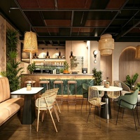 Aménagement Intérieur Complet Personnalisé pour Restaurants et Traiteurs : Conception de Comptoirs de Bar Commerciaux, Vitrines et Rénovation de Magasins