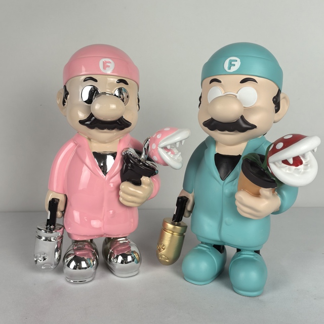 Mario Super Killer Movie Character Figurine Statue High Quality 33cm/50cm Resin Craft for Home Decoration Collection