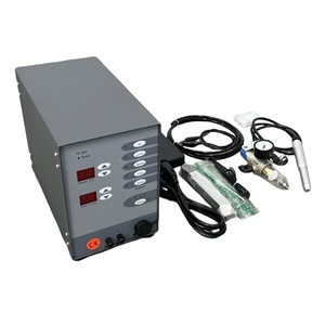 Machine de soudage par points professionnelle pour la fabrication de chaînes de bijoux, pour or et aluminium, portable, mini, manuelle, à résistance, pour soudage par points sur table - Product Image 1