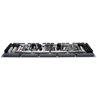 Carte de distribution d'alimentation redondante OEM 8000W à module quadruple, refroidissement par ventilateur ATX, SATA HDD pour le minage et les fermes de rendu de centres de données