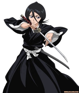 Disfraz de Cosplay de <span class=keywords><strong>Bleach</strong></span> Kuchiki <span class=keywords><strong>Rukia</strong></span>, Nuevo, para Anime, Comic Con, Cosplay, Fiesta, Kimono - Product Image 2