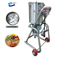 Groente Crusher Machine Fruit Juicer Avocado Cashewnoot Hakmolen Roestvrijstalen Wortelpulp Restaurant Ui Hakmolen