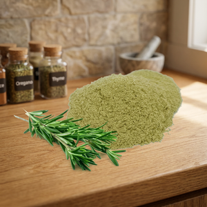 Polvo Puro de Hoja de Romero, Extracto Herbal, Polvo de Hierba Verde para Sazonar Alimentos y Uso como Suplemento - Product Image 1