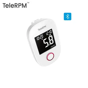 Wholesale Precise 8 Electrode Technology RPM Diabetes Test Machine 1 Step Bluetooth Blood Glucose Monitor With GOD Test Strips