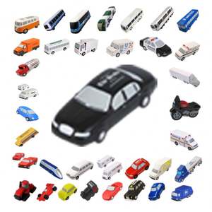 Balle anti-stress en forme de voiture, fabriquée en mousse de polyuréthane, fabricant de balles anti-stress en forme de voiture - Product Image 1