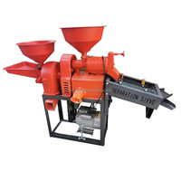 Fraiseuse de riz commerciale automatique Machine de polissage et de décorticage Machines agricoles fraiseuses de riz combinées avec séparateur