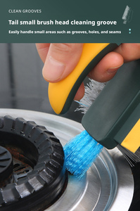 Wholesale Multi-Surface Deep Cleaning Brush - Flexible Scrubber for <b>Bathroom</b> <b>Tiles</b>, Grout, Corners & Toilets with Ergonomic - Product Image 2