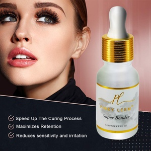 Pegamento de Secado Rápido y Larga Duración con Logotipo Personalizado Pinky Leem, Primer de 10 ml y 15 ml, Pegamento para Pestañas Sin Irritación, Superpegamento - Product Image 1