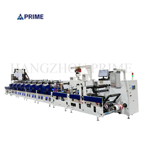 Machine d'impression d'étiquettes flexo UV 6 ou 8 couleurs entièrement automatique rouleau à rouleau en ligne pour papier - Prix
