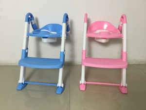 Siège <span class=keywords><strong>de</strong></span> toilette portable <span class=keywords><strong>de</strong></span> haute qualité pour bébé avec marchepied, échelle pour bébé, enfant en bas âge, toilette d'apprentissage - Product Image 6
