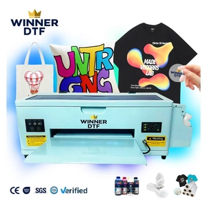 เครื่องพิมพ์เสื้อยืดดิจิตอล A3ขนาดเล็ก DTF 30ซม. impreora แบบม้วนต่อม้วนเครื่องพิมพ์สภาพใหม่