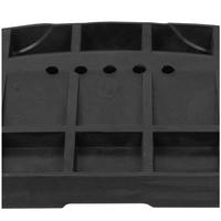 Plateau à balles de golf de 41 pouces pour tapis d'entraînement, 100 balles, grande capacité, base en caoutchouc, accessoires d'entraînement de golf pour l'intérieur et l'extérieur