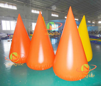 Vente chaude Activités nautiques Bouée hermétique à air flottant Marque d'événement d'eau Bouée gonflable