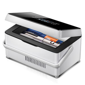 Refrigerador portátil con pantalla de temperatura, carga USB - Product Image 5