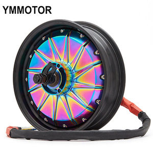 Motor de Eje YMMOTOR de 12 Pulgadas, Magnético, Sin Escobillas, Sin Engranajes, 3000W, IP67, Impermeable, para Scooter, Ciclomotor, Motocicleta YM-HY-123000, Alta Eficiencia - Product Image 1