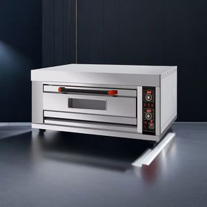 Four à sole professionnel REDO-2-33 d'occasion avec micro-ondes intégré, deux plaques de cuisson et plateau rectangulaire en plastique pour la cuisson du pain ouzbek - Product Image 3