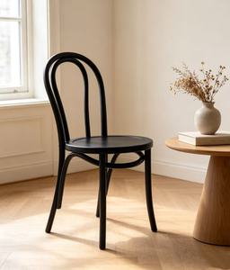 Modern Black Bentwood Leisure Dining <b>Chair</b> Classic <b>Thonet</b> Solid Wood Living Room <b>Chair</b> Durable/Comfortable Custom Size Available - Product Image 3