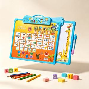 Tablero Electrónico de Aprendizaje del <span class=keywords><strong>Alfabeto</strong></span> Árabe en Plástico, con Sonido Interactivo al Tacto, para Niños de 3 a 6 Años, Juguete Educativo Temprano - Product Image 1