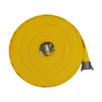 Tuyau de lutte contre l'incendie forestier doublé par TPU de tuyau d'incendie de veste simple jaune de la Offre Spéciale 38mm