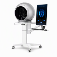 Analyseur de peau numérique AI 3D, scanner facial AI, analyseur de peau AI, diagnostic de l'acné et de la pigmentation, machine d'analyse de la peau du visage