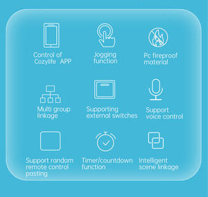 Módulo de Interruptor Inteligente WiFi de 16A, Control de 2 Vías, Mini Interruptor, Compatible con Smart Life, <span class=keywords><strong>Alexa</strong></span>, <span class=keywords><strong>Google</strong></span>, Alice, Cozylife - Product Image 5