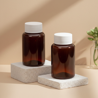 Prix d'usine – Flacon ambré de 150 ml pour médicaments en capsules, conteneur vide en plastique PET pour pilules et comprimés, emballage pour capsules