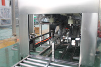Ligne de production automatique facile à utiliser de remplissage de bouteilles en verre de boisson de 5 gallons Contrôle PLC Ensemble complet écologique de haute précision