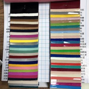 बैग के जूते के लिए 0.7 मिमी चिकनी पेटेंट pu चमड़े के कपड़े के जूते के लिए - Product Image 5