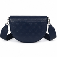 Sac messager polyvalent pour homme avec porte-monnaie amovible, sac à bandoulière motif croissant, sac bandoulière streetwear pour essentiels