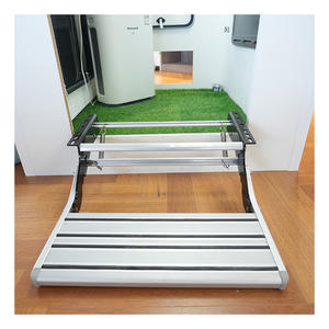 Haute qualité <span class=keywords><strong>pas</strong></span> <span class=keywords><strong>cher</strong></span> en alliage d'aluminium RV manuel pliant une seule étape 220KG capacité Rv étape - Product Image 3