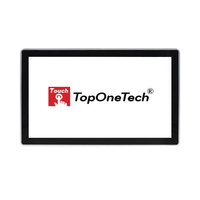 Moniteur tactile capacitif à cadre ouvert TopOneTech 23,8 pouces, 9 panneaux d'écran tactile en stock