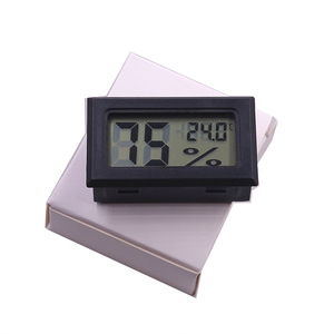 Kỹ thuật số hygrograph Mini bò sát Nhiệt kế phòng hồ cá nhiệt độ trong nhà Tester không thấm nước chăn nuôi phòng độ ẩm Meter - Product Image 2