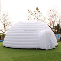La partie a mené le dôme de bulle de neige adapté aux besoins du client avec la tente gonflable d'igloo pour des enfants