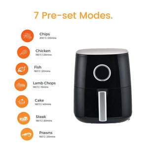 <span class=keywords><strong>Freidora</strong></span> <span class=keywords><strong>de</strong></span> <span class=keywords><strong>Aire</strong></span> <span class=keywords><strong>de</strong></span> 4L, Doble Canasta, Control Digital, Revestimiento Antiadherente, Sin Aceite, Saludable, <span class=keywords><strong>de</strong></span> Alta <span class=keywords><strong>Calidad</strong></span>, al <span class=keywords><strong>Mejor</strong></span> <span class=keywords><strong>Precio</strong></span> - Product Image 4