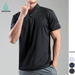 En's T- camisa ummer EW ususeess asasual tand ollolo hhort leeve ports en's ports alalf ip uick Riding - Product Image 4