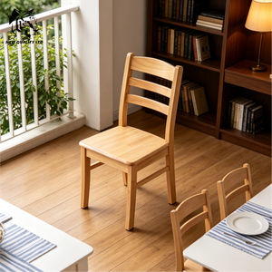 Fournisseur chinois, prix avantageux, chaise d'hôtel personnalisable, faible quantité minimum de commande, écologique, mobilier de salle à manger personnalisé, chaise de salle à manger en bois. - Product Image 2