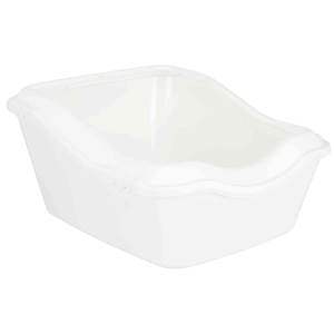 Bandeja Sanitaria para Gatos Cleany, 45 x 29 x 54 cm, Blanca, para Uso en Interiores - Product Image 1