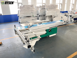 Sierra de mesa deslizante de precisión HYSEN de 45-90 grados con guía de <span class=keywords><strong>inglete</strong></span> <span class=keywords><strong>para</strong></span> corte de tableros laminados y <span class=keywords><strong>madera</strong></span> - Product Image 4