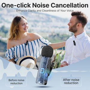 Boya ไมโครโฟนลาวาเลียร์ไร้สาย BY-V4U สำหรับ <span class=keywords><strong>iPhone</strong></span> 15/16ซีรีส์ Type C สมาร์ทโฟนพร้อมเคสชาร์จ4ช่องสัญญาณ - Product Image 4