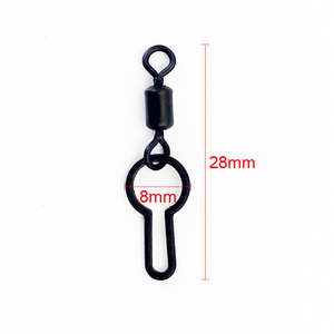 <span class=keywords><strong>Émerillon</strong></span> de pêche à la <span class=keywords><strong>carpe</strong></span> pour connecter un sac en maille PVA, accessoires de pêche à la <span class=keywords><strong>carpe</strong></span> et à la pêche au vif, matériel terminal - Product Image 2