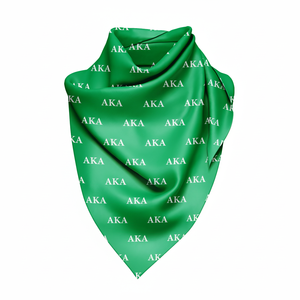 Alpha grec | Kapa | Vêtements de sororité Alpha soie durable prêt à expédier écharpe sublimée foulard attirail grec - Product Image 3