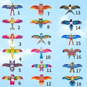 Cerfs-volants dynamiques d'extérieur en gros pour enfants : Aigle et Héron, faciles à piloter, avec ailes battantes, pour la pêche - Product Image 5