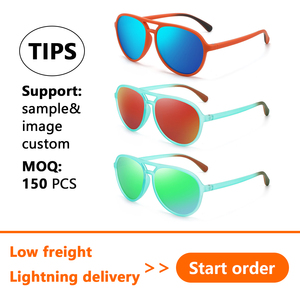 TAC แว่นกันแดดย้อนยุคโพลาไรซ์แบบข้ามพรมแดนใหม่ฟิล์มแท้เฉดสีตกปลาวัสดุ PC สีฟ้าแว่นกันแดดป้องกันรังสีขนาดใหญ่ - Product Image 2