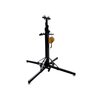 Plataforma de escenario de armazón de concierto exterior, soporte de iluminación de manivela de alta resistencia de aluminio, torre de elevación de armazón de elevación de 2-6m