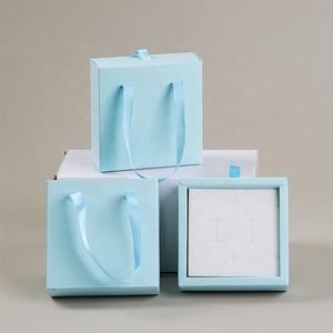 Đóng Dấu vàng lá dập nổi đồ trang sức ngăn kéo hộp cho vòng bông tai vòng cổ vòng đeo tay hiển thị-Hộp Quà Tặng Giấy - Product Image 5