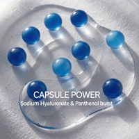 Crème en Capsules Thé Vert Resvératrol Anti-Âge Hydratation Longue Durée Soin Barrière Apaisant Hydratant Quotidien Visage Tous Types de Peau